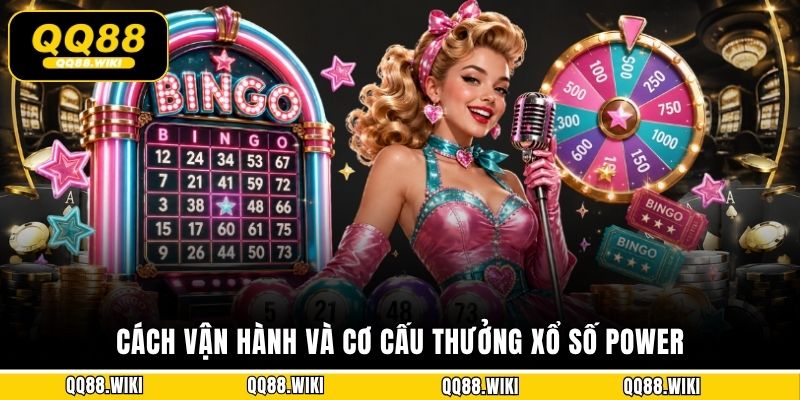 Cách vận hành và cơ cấu thưởng xổ số Power