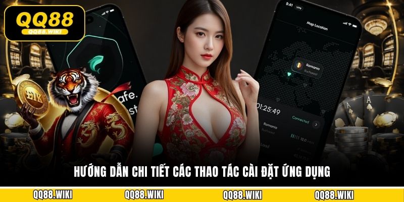 Hướng dẫn chi tiết các thao tác cài đặt ứng dụng