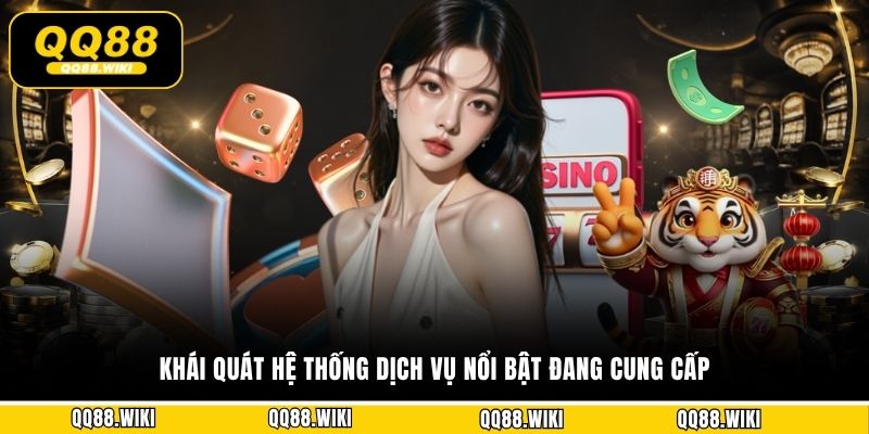 Khái quát hệ thống dịch vụ nổi bật đang cung cấp